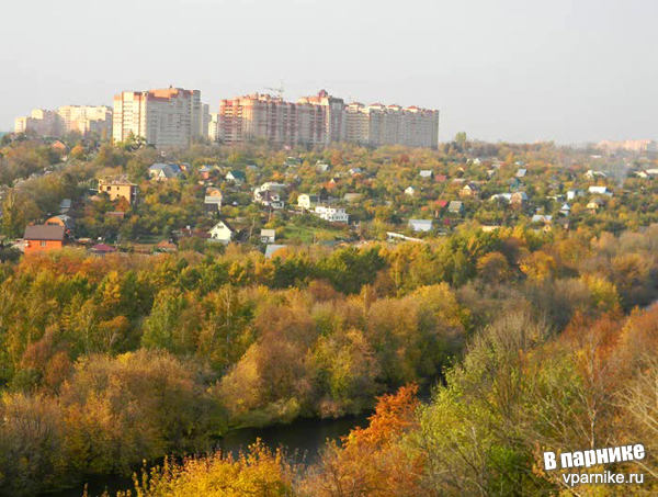 Частный сектор в Подольске, Подмосковье