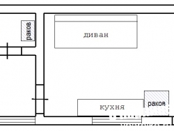 Бытовка 6 х 2.5 м - маленький дом