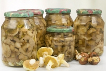 Рецепт маринования грибов в стеклянной таре